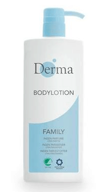 Bodylotion uden parfume - Derma Bodylotion